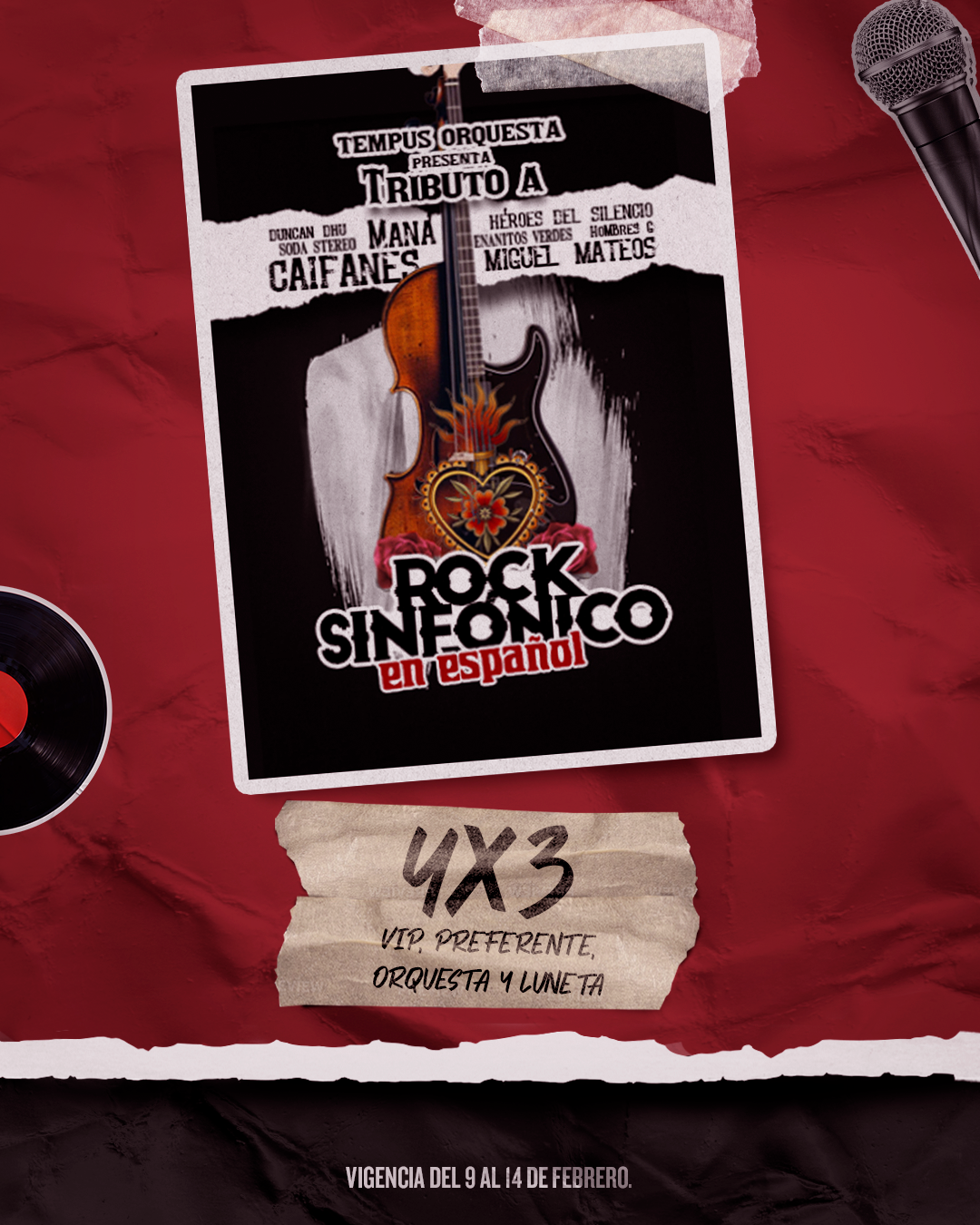 Tributo Sinf&oacute;nico al Rock en Espa&ntilde;ol